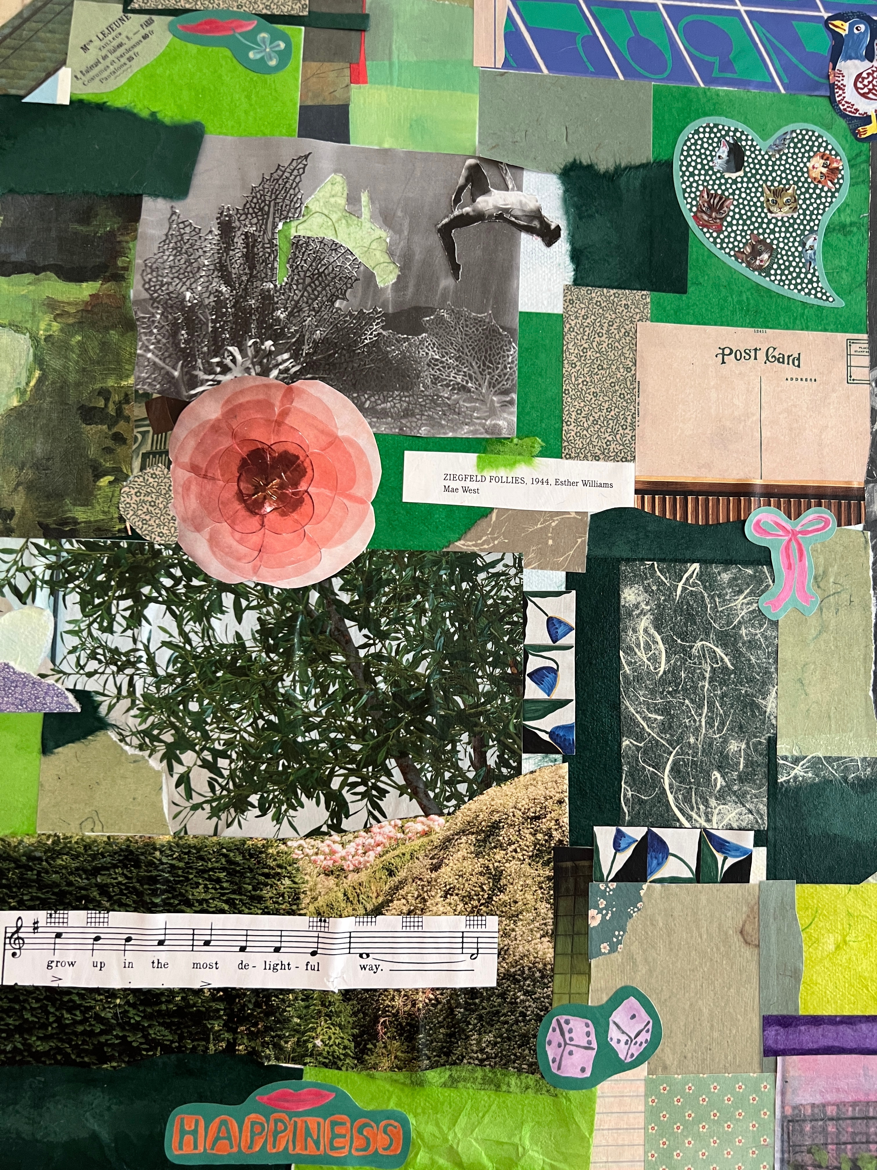 Green Collage