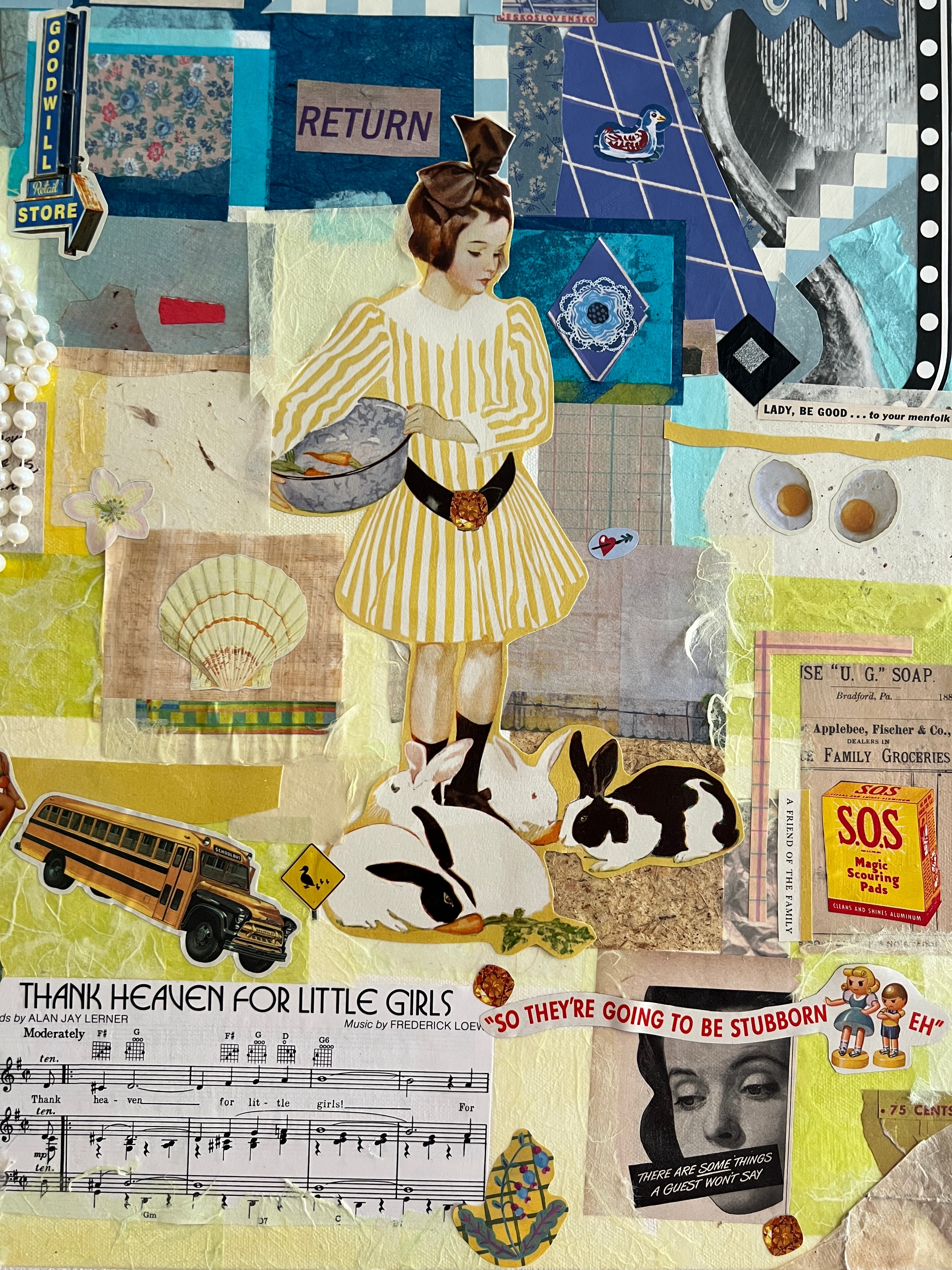 Yellow Collage