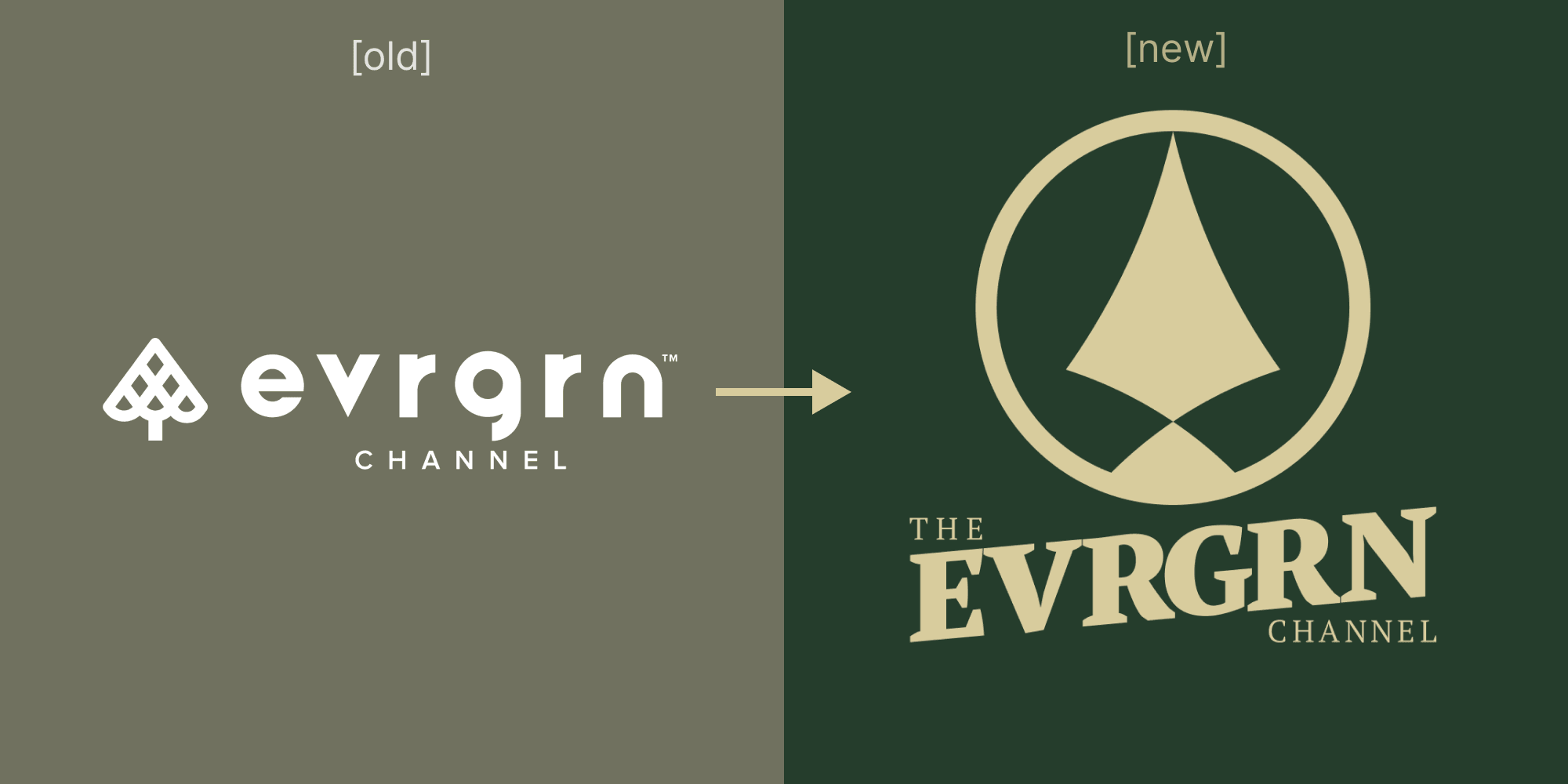 Old EVRGRN logo